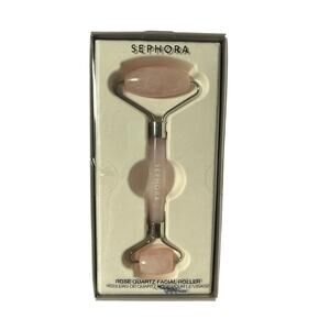 Sephora Rose Quartz Facial Roller Womens New Beauty Pink
